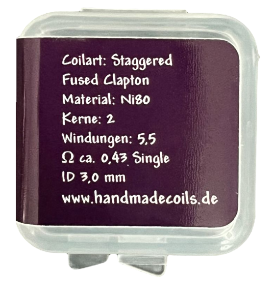 DL #11 2-Kern Staggered Fused Clapton single